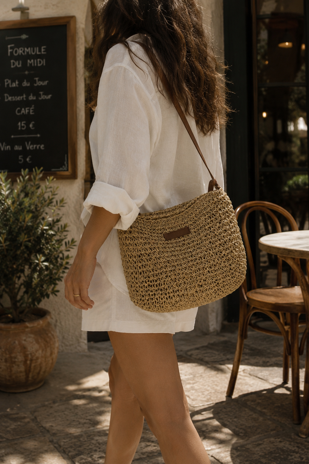 Portofino Woven Tote